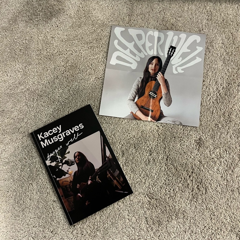 Kacey Musgraves Deeper Well Zine and CD Poster